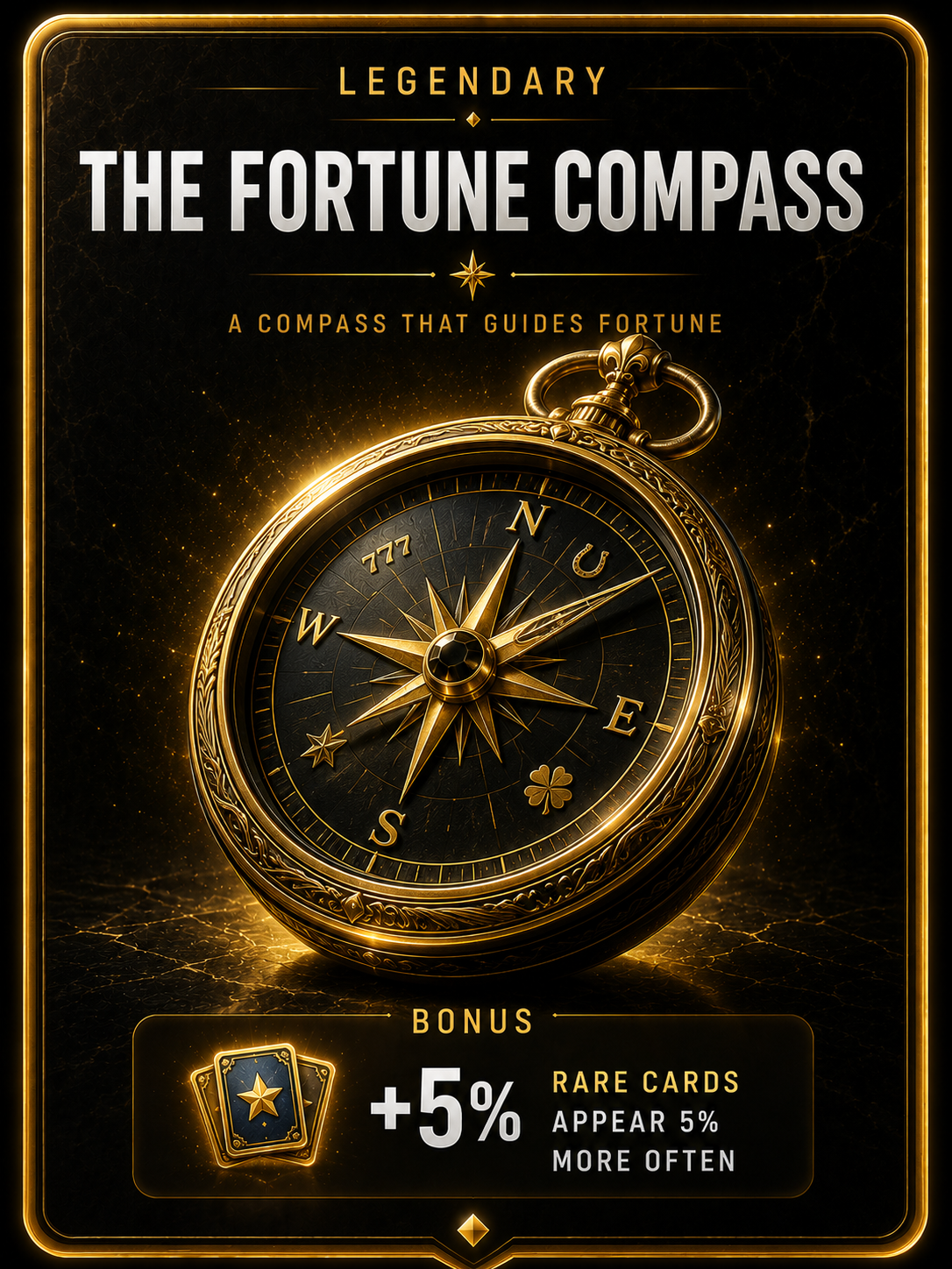 Fortune Compass card